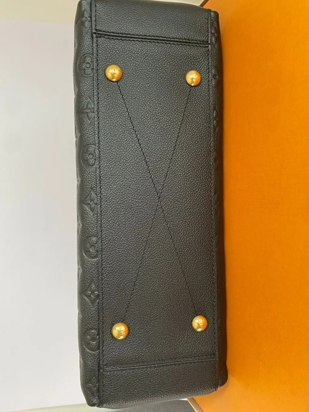 Louis Vuitton Monogram Empreinte Surene MM Black Tote + Box/Receipt - Picture 14 of 16